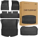 Weize Floor Mats Fit for Tesla Mode