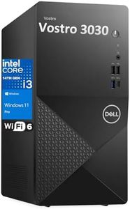 Dell Tower PC Desktop Computer for Home Business Student, 14th Gen Intel Core i3-14100 (Beat i5-12400), 32GB DDR5 RAM, 1TB PCIe SSD, WiFi 6, Bluetooth, DisplayPort, HDMI, Type-C, Windows 11 Pro