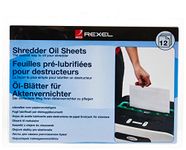 Rexel Shredder Oil Sheets A5 (Pack of 12)