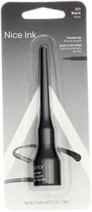 Almay Liquid Eyeliner, Black [221] 0.1 oz (Pack of 2)