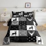 Camo Deer Boys Twin Comforter Set,D