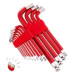 Powerbuilt 13pc Jumbo SAE Long Ball End Hex Key Wrench Set, 5/64" to 3/4"-941641