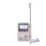 Thermocare Multi Stem Digital Thermometer with External Sensing Probe and Portable LCD Digital