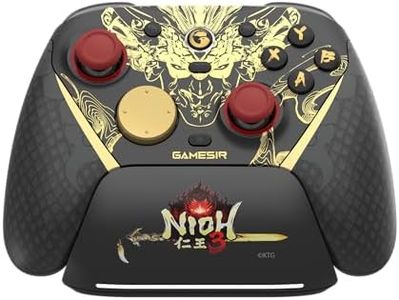 GameSir G7 Pro 8K PC Wireless Controller, Nioh 3 – 8000Hz Polling Rate Wired & 2.4G, TMR Joysticks Anti-Stick Drift, Hall Effect Analog Triggers, Esports Gamepad for Windows PC with 3.5mm Audio