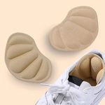 OPSUZY Back of Heel Inserts Cushion Pads Inserts for Women & Men 1 Pairs- Heel Grips Liner Cushions Inserts for Loose Shoes,Too Big Boots,Improves Shoe Fit and Comfort,Heel (Skin, 1 Pair)