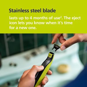 Philips OneBlade Hybrid Electric Shaver – Face & Beard Grooming