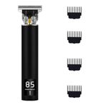 Hair Clippers for Men,Electric Hair Clippers for Men Cordless Hair Trimmer Waterproof Beard Trimmer LED Display with 4 Guide Combs Type-c Fast Chager 50 cm Cord Dual Power Modes