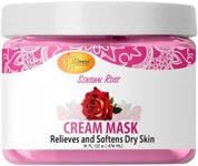 SPA REDI - Body and Foot Cream Mask, Sensual Rose, 16 Oz - Pedicure Massage for Tired Feet and Body, Hydrating, Fresh Skin - Infused with Hyaluronic Acid, Amino Acids, Panthenol, Comfrey Extract