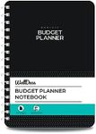 WallDeca Undated Budget Planner - Expense Tracker Notebook, Monthly Budgeting Journal, Finance Planner & Accounts Book to Take Control of Your Money