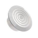 Ø 100mm / 4 inch Round Air Vent Cover - Ceiling Ventilation Grille with Insect Screen - ABS Plastic White