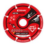 EZARC Diamond Cutting Wheel 4 1/2 x 7/8 Inch for Metal, Cut Off Wheel with 5000+ Cuts on Rebar, Steel, Iron and INOX