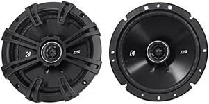 Kicker 2 43DSC6704 D-Series 6.75" 240W 2-Way 4-Ohm Car Audio Coaxial Speakers