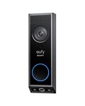 eufy Security Video Doorbell E340 Dual Cameras with Delivery Guard, 2K Full HD Wireless Video Doorbell Camera, Wired or Battery Powered,Colour Night Vision,6500 mAh Rechargeable Battery,No Monthly Fee