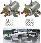 AUTO OCCASION Winch Solenoid Starter Solenoids 24V 5-Terminal Compatible with Ramsey Tulsa Winches Desert Dynamics Koenig Liftmore Liftmotors PRESTOLITE 440003 440110 24401-01 Relay Switch 2 Pack