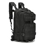 Lawaia Military Backpack Mens 25L Tactical Rucksack for Men Ruck Sacks Adult Men Fishing Backpack Travel Suitable for Camping Hiking Rucksack Outdoor Daypack