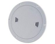 SEAFLO Marine 8" Boat Round Non Slip Inspection Hatch with Detachable Cover