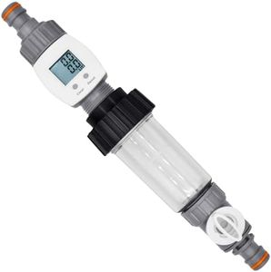 CARAFILL - Filtro di riempimento "COUNT" con timer 19028, per camper, caravan, roulotte e barche