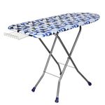 Wyson Wooden Folding Ironing Board/Table with Iron Holder, Adjustable & Compact Design (122x47cm), Space-Saving Premium Build (Color May Vary)