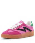 Madden Girl Women's Giia Sneaker, Pink Multi, 9.5