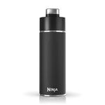 Ninja Thirsti 24oz Travel Bottle for Sparkling Drinks, Fizzier Longer, Leak Proof, 24 Hours Cold, Dishwasher Safe, Insulated Tumbler, Black, DW2401CBK (Canadian Version)