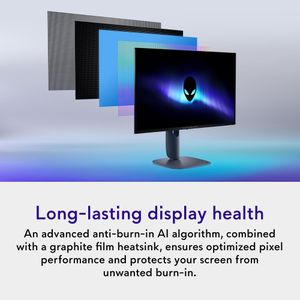 Alienware 27” QHD Gaming Monitor – 280Hz High Refresh Rate