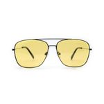 DON DEVID UV Protected | Day & Night Driving Sunglasses for both Men & Women | Gun Metal (Yellow)