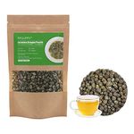 Jasmine Dragon Pearls,MQUPIN Loose Leaf Green Tea 100% Natural Floral Scented Hand Rolled,Jasmine Green Tea with Pleasant Great Aroma and Tonic Effect- (100g)