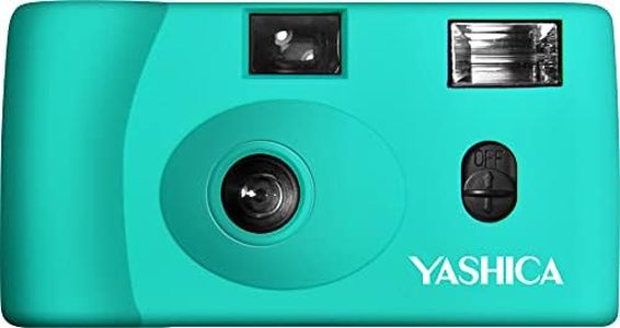 Yashica MF-1 35mm Film Camera (Turquoise)
