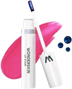 Wonderskin Wonder Blading All Day Lip Stain Peel Off Masque - Long Lasting, Waterproof and Transfer Proof Pink Lip Tint, Matte Finish Peel Off Makeup (Neon Rose Masque)