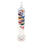 30cm °C Free Standing Galileo Thermometer for Temperature Reading centigrade Home Decor & Room Thermometer Indoor/Outdoor Thermometer, Father's Day Gift