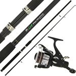 Carp Stalker Fishing Rod Master 8ft/2.4m 2pc 2.5lb & 2BB Runner Reel 10lb Combo