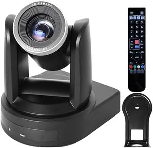 SMTAV PTZ Camera, 20X Optics Zoom,1080P60,3G-SDI+HDMi+USB3.0+Network Video Output for Churches, Schools, Video conferences and Live Streaming (20X, SDI HDMI IP)