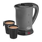 Quest Black Travel Kettle with 2 Cu