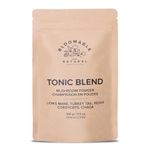 Tonic Blend by Bloomable I Lion's Mane, Turkey Tail, Reishi, Chaga, and Cordyceps Mushroom Powder Blend (100 gr) I Add to Coffee, Smoothies, and Tea