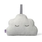 SnuzCloud 3-in-1 White Noise Machine - Baby Sleep Aid with Soothing Pink Noise and Sensory Lights, Newborn Essential for The Cot, Crib, and More, Adjustable Volume, Lightweight and Portable