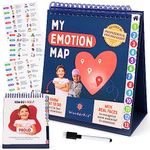 Emotional Intelligence Helper Activity Book -Learn Coping Skills Positively - 21 Core Feelings w/Real Faces - ADHD Tools for Kids at Home and Classroom