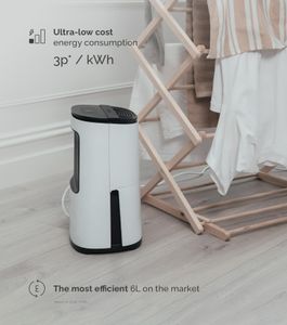 MeacoDry Arete One 6L Dehumidifier – Compact Home Moisture Removal