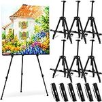 6 Pack Portable Artist Easel Stand 