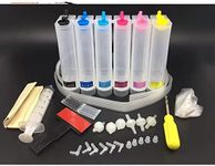 GUIYIIN Universal 6 Color CISS Continuous Ink System kit with Accessaries