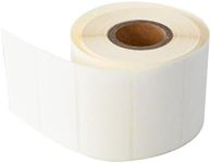 L LIKED 500 Stickers 2" x 1" White Dissolvable Food Labels for Containers -500 Labels/Roll