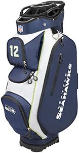 WILSON NFL Golf Bag - Cart, Seattle Blue, 2020 Model