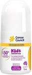 Cancer Council Kid's SPF50+ Sunscreen Roll On 75 ml