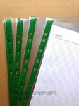 100 Plastic Wallets A4 Poly Punched Pockets Glass Clear Heavy Duty Strong Filing Document Sleeves