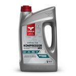 TRIAX Kompressor MV 100 Full Synthetic ISO 100 (SAE 30) Air Compressor Oil - Non-Detergent - for Rotary, Vane, Screw, Reciprocal Compressors and Vacuum Pumps - High Temp, 20,000 Hour Life (1 Gallon)