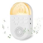 Portable White Noise Machine with 24 Natural Sounds USB Rechargeable Sound Machine Baby with Night Light Sleep Aid with for Adults Kids Sleep Machine with Timer Function for Home and Office Travel