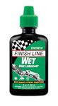 Finish Line Wet Bicycle Chain Lube 2-Ounce Drip Squeeze Bottle