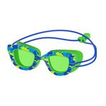 Speedo Kid's Swim Goggles Sunny G Ages 3-8 - Speedo Blue Camo/Jello Green, One Size