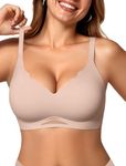 OEAK Womens Wireless Bras Scalloped