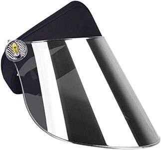 WAYCOM Sun Visor Hat - Sun Cap, UV Protection Hat - Headband Solar Face Shield Hat (Adjustable Magic Sticker)