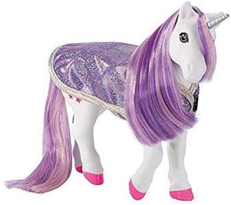 Breyer 7233 Color Changing Bath Toy, Luna The Unicorn, Purple/Pink/White with Surprise Blue Color, 8.5" x 7"